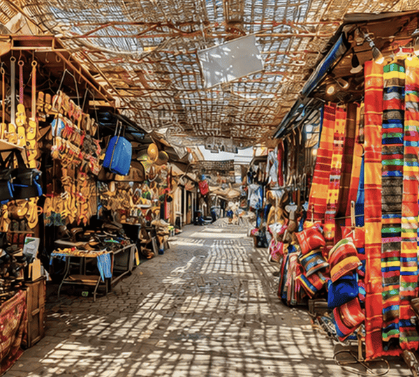Local village market